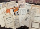 Huge Antique Sheet Music Ephemera Lot 11  Junk Journal Vintage Paper Craft Bulk