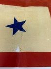 1940   s Wwii Victory Son Family Member Military Service Hanging Star Banner Flag
