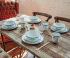 Star Trek  Picard 25th Century 16-piece Ceramic Dinnerware Set Replica