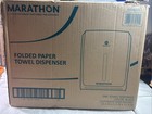 Marathon Automated Paper Towel Dispenser  Black  Up To 700 Of Paper Towels Nib