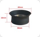 2pcs Inner Diameter 30mm Rubber Eye Guards For Microscope Telescope Eyepiece