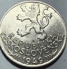 Czechoslovakia - Silver 100 Korun - 1949 - Km-29 - Brilliant Uncirculated 