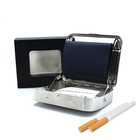 New 70mm Metal Manual Cigarette Roller Machine Tobacco Rolling Box