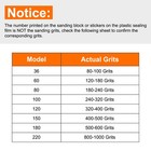 16pcs Superfine Sanding Sponge Blocks 500-600 Grit Sanding Block  120x100x12mm