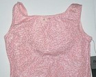Danskin Leotard Bodysuit Gymnastics Mystique Hologram Tank Pink New Girl 2 3 4