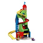 Fisher Price Little People Sit N Stand Skyway 2-in-1 Racetrack Child Toy Car Set