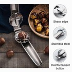Stainless Steel Heavy Duty Chestnut Clip Opener Nut Cracker Sheller Opening Tool