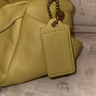 Nwot Auth Coach Parker Soho Yellow Soft Leather Shoulder Bag Handbag 13442  rare