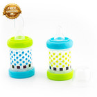 Baby Food Nurser 4 Months Set Of 2 4oz 100 Silicone Nipple And Spoon Bpa