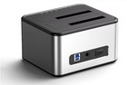 Usb3 0 Dual Bay Ssd Hdd Sata Hard Drive Disk Cloner Duplicator Docking Station