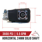 Annovi Reverberi Horizontal Pressure Washer Pump For General Pump Ts2021 5 5 Gpm