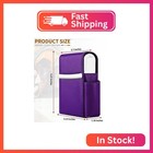 Pu Leather Sliding Cigarette Box Case With Lighter Holder And Belt Loop For Men