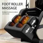 Full Body Massage Chair L Track Zero Gravity Shiatsu Massage Recliner W 5 Modes