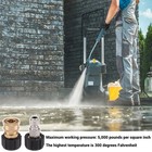 Pressure Washer Hose Adapter Set M22 To 3 8 Quick Connect For Power Washer Hose