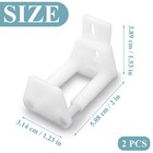 Lhybtm 2 Pack Rv Sliding Door Guide  Barn Floor Guide With   