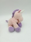 Ty Pluffies Castles Unicorn Plush Pink Purple Tylux Stuffed Toy 2007 - 10 