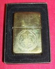 Initials Rp Old Harley Davidson 85th Anniversary Brass Zippo Cigarette Lighter