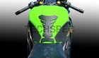 Techspec Kawasaki Ninja Zx4rr 2023  Snakeskin Tank Grips W free Center Pad