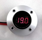 2  Digital Voltmeter W Neon Red Led Car Volt Gauge 12v 24v Dc Electric Battery 