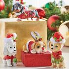 Whimsical Holiday Dog Ornament