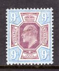 Great Britain Scott   136 F vf Unused 1902-11 9p King Edward Vii