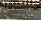 Antique Oliver No  9 Batwing Style Typewriter     Standard Visible     For Restorati
