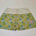 Vintage Disney Store Tinker Bell Shorts Size 4 5 Girls Green Tinkerbell 90s 80s 