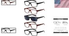 5 Pack Reading Glasses Set - Men Women Spring Hinge