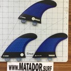 New S5 Medium Fcs 1 Glass Honeycomb Surfboard Fins Surf Surfing