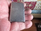 Vintage  pre-owned Zippo Street Chrome Cigarette Lighter Dated 1972