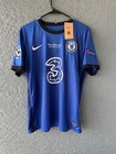 Chelsea Pulisic Blue Jersey Size M