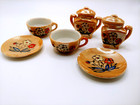 Vtg  Japan Lusterware Child s Tea Set  8 Pc