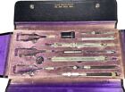Antique 1930s Drafting Drawing Kit Set Dietzgen Keuffel Esser Bruning Germany