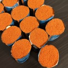 Spinnerin Pre-cut Latch Hook Rig Yarn Wool Orange Vintage