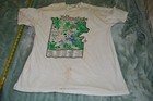 Vintage 1990 Sos Sports Yellowstone National Park Map Graphic T Shirt Hanes Xl