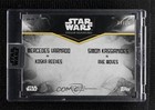 2021 Star Wars  Stellar Signatures Dual 8 25 As Simon Kassianides Auto 1cc7