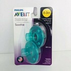 Philips Avent Soothie Pacifiers 0-3m Scf190 01 Green Bpa Free Hospital Grade Usa
