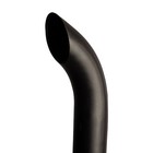 Universal Exhaust Stack Bended End Pipe Curved Black 3  X 60  For Tractor Models