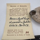 Ancient Roman Terra Cotta Oil Lamp 63 Bce-330 Ace Galilee Mazzawi Antiquity Coa