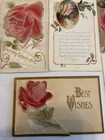 Antique Cards Postcards Mixed Lot Of 24 Scrapbooking Crafting - Bday Valentine