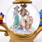 Disney Aladdin Magic Lamp Musical Snow Globe Jasmine Genie Rajah Whole New Word