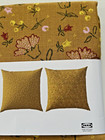 Set Of 2 Ikea Svardtag Pillow Cushion Cover 20  X 20  Yellow floral