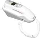 At t Corded Phone Home Office With Caller Id Desk And Wall Mount Telephone White