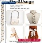 Zxzh 6 Pack Fashion Scarves For Women  Versatile Boho Purse Bag Scarf