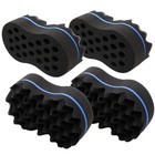 Hair Sponge Magic Barber Twist Curl Brush Sponge Dreads Locking Afro Coil Comb