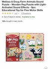 Melissa   Doug Farm Animals Wooden Sound Puzzle 8pc 2023 Ages 2 Years   Up 1-4