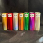 Hot Stamp Holographic Gilding Foil 12 Roll Sampler Pack- 3  X10   Free Ship