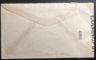 1942 Nassau Bahamas Censored Commercial  Cover To Miami Fl Usa