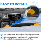 Snow Plow Extensions Add 20  For Meyer Western Boss Extenders Pro Wings Yellow