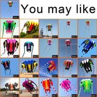 16    Huge Trilobite Kite Soft Inflatable Show Kite For Outdoor Beach Flying Sport